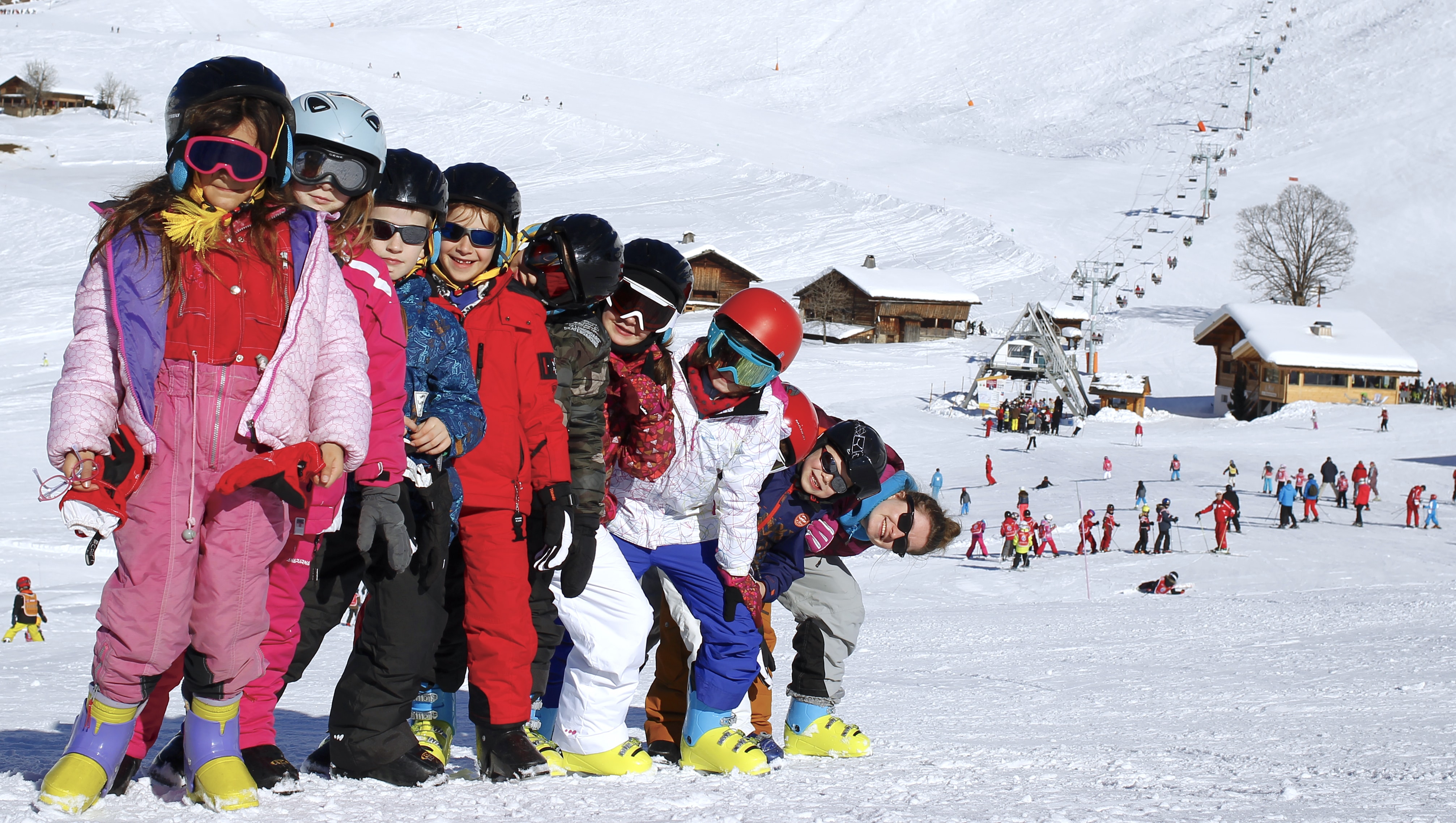 Stage de snowboard - Colonie de vacances enfants - Savoie